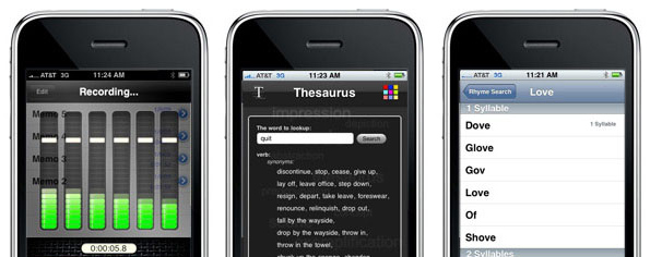 8 iPhone Apps to Help You with Song Writing