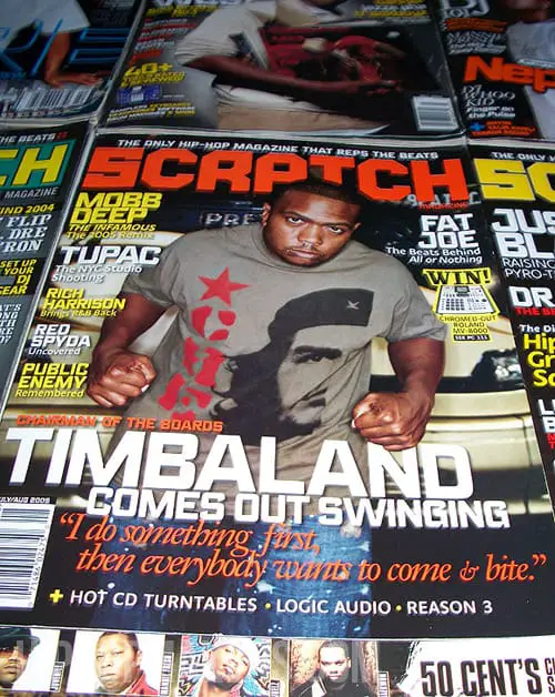 Timbaland Scratch Magazine