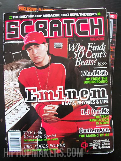 Eminem Scratch Magazine