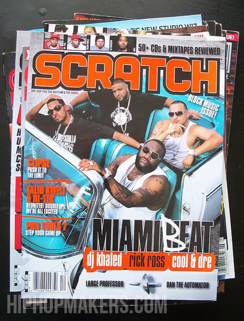 Rick Ross, Dj Khalid, Cool & Dre Scratch Magazine