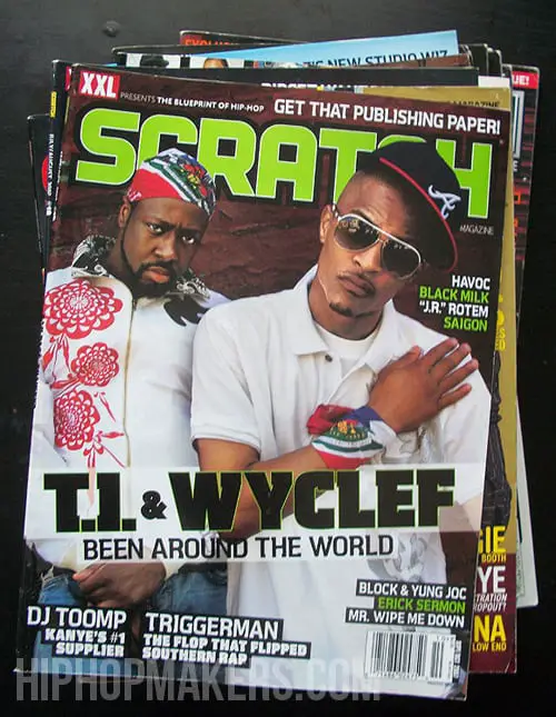 TI & Wyclef Scratch Magazine