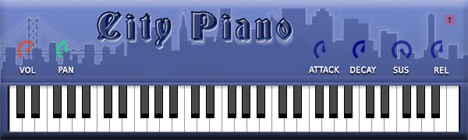 Free City Piano VST Plugin