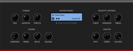 DPiano-A - Free Piano VST Plugin