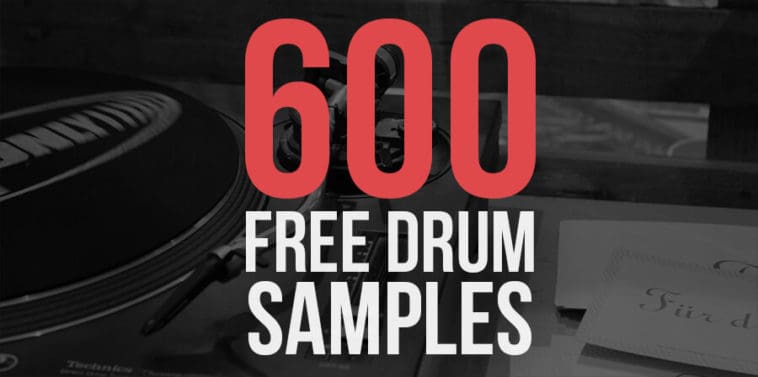 600 Free Drum Samples: 10 Free Single Drum Sample Packs