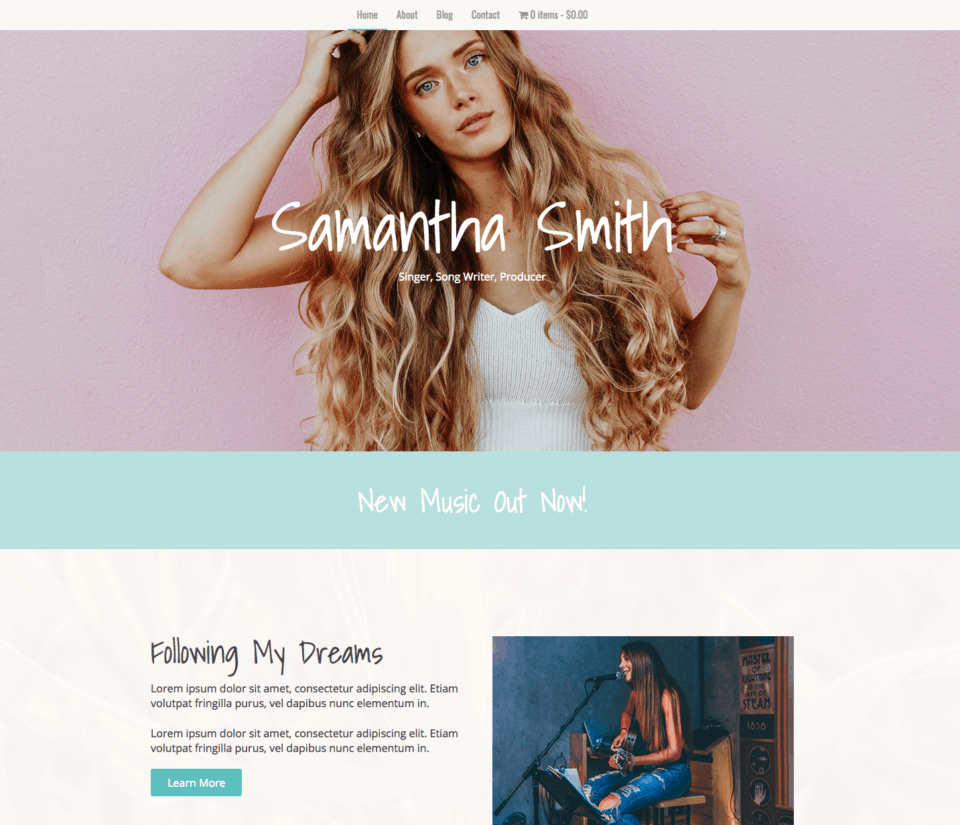 Music Maker WordPress Theme Music Maker WordPress Theme