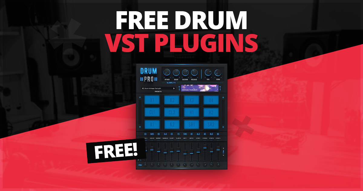 50 FREE Drum VST Plugins For 2025!