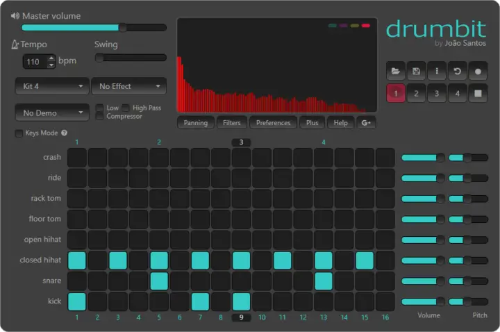 Drumbit - Best Free Online Sequencers