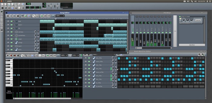 LMMS Free Music Production Software LMMS - Free VST Host Applications