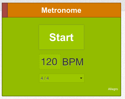 online smart metronome that does irregular