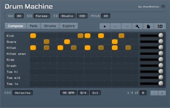 23 Best Free Online Drum Machines To Play Online