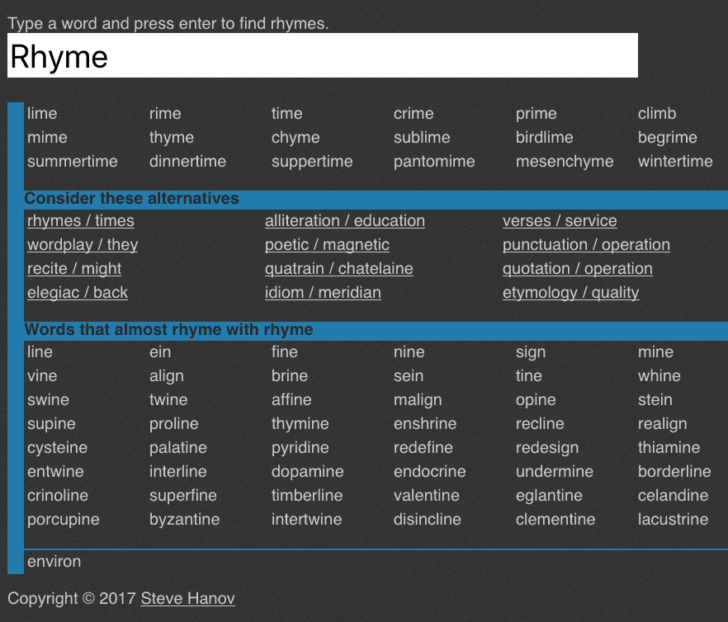 11 FREE Rhyming Dictionary Apps to Help Write Music