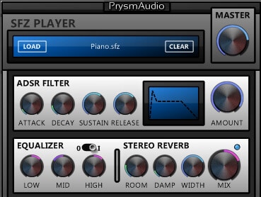 SFZ Player VST Plugin by Prysm Audio