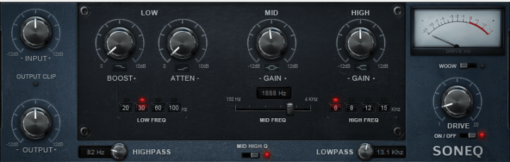 SonEQ VST Plugin - Free Mixing Plugins