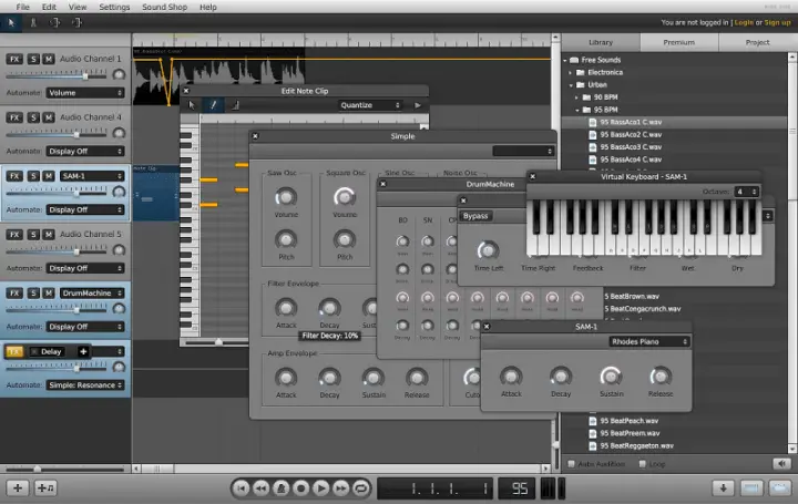 Soundation Studio - Best Free Online Sequencers to Make Music
