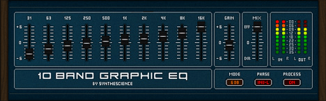 10 Band Graphic EQ