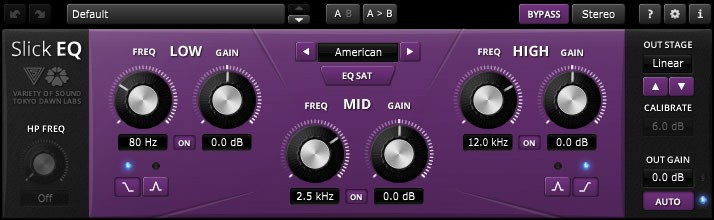 SlickEQ Mixing Plugin & Best Free Mixing VST Plugins