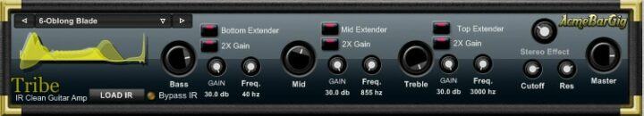 Tribe Amp Modeler | Guitar Amp Sim