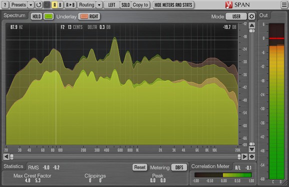 Span | Best Mastering Plugins | Mastering Suite Tools