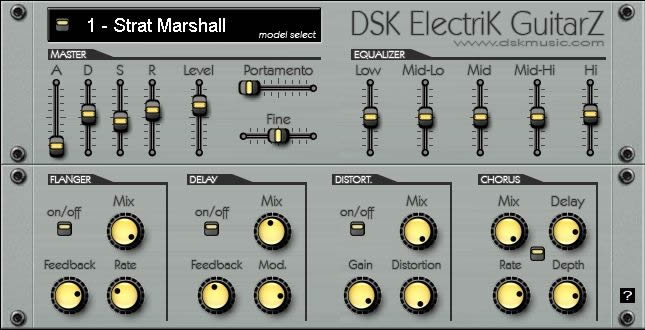 DSK Electrik GuitarZ VST Plugin by DSK Music