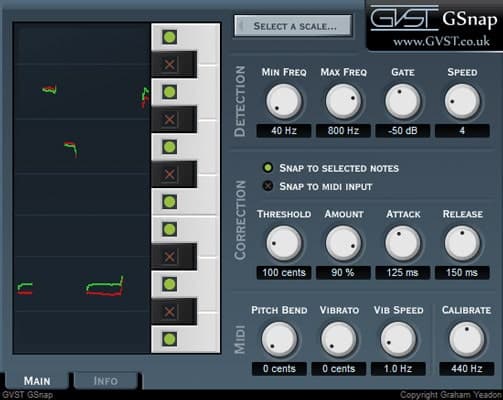 GSnap Free Autotune Plugin