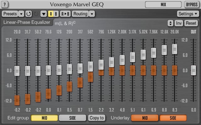 Marvel GEQ - Free Mastering Plugins