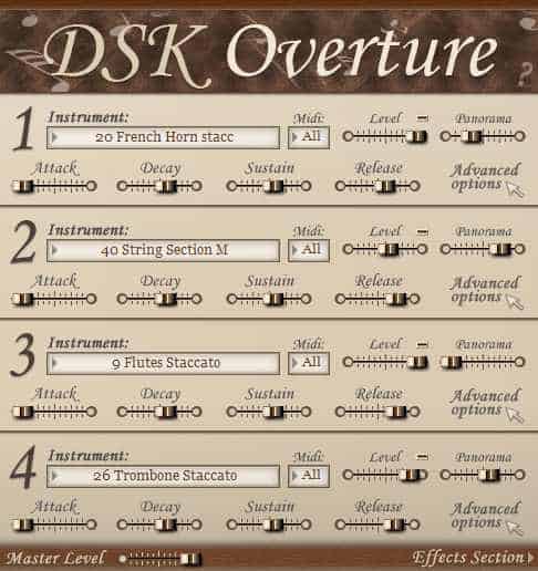 DSK Overture - Best Free String VST Plugins