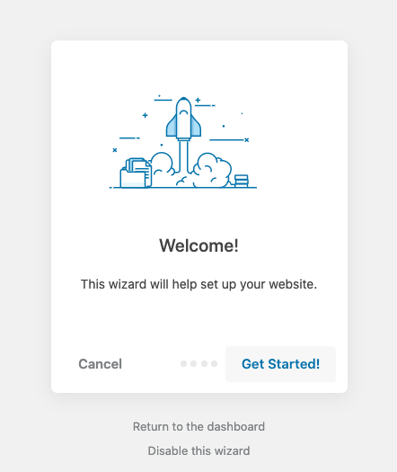 set up wizard Set Up Wizard