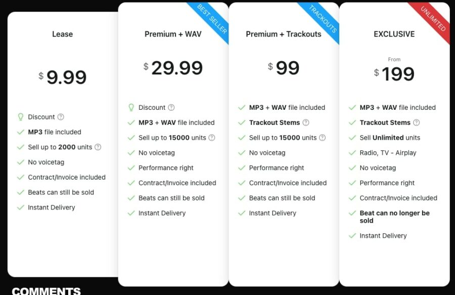 How to Add a Free Comparison Table to Your Music Website Easily