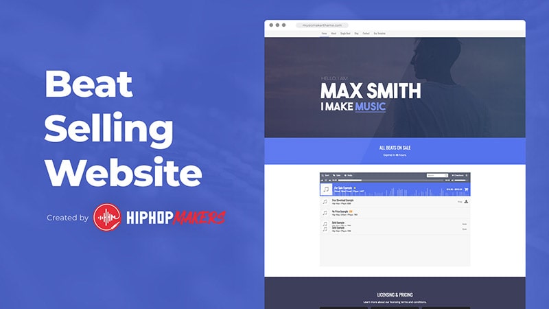 Free Video Course - How to Create a Beat Selling Website