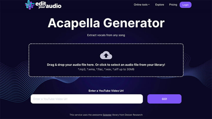 Free Acapella Generator
