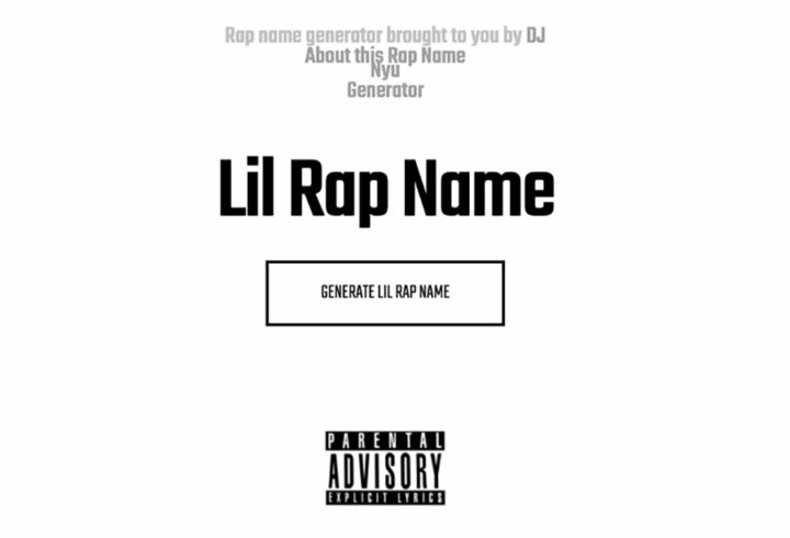 Lil Rap Name Generator - SoundCloud Rapper Name Generator