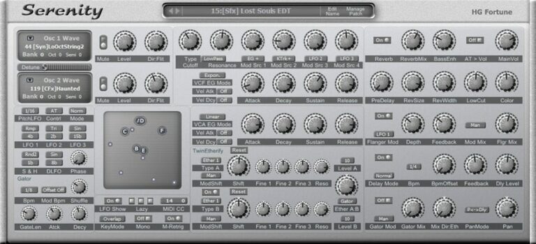 Serenity VST Plugin by HG Fortune