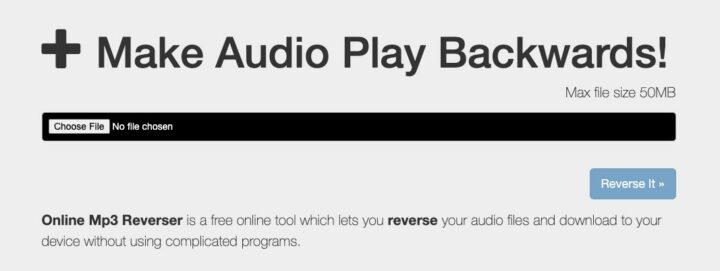 Audio Trimmer | Reversed Audio File Online