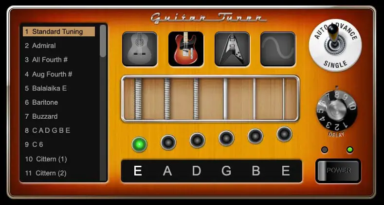 Gieson Guitar Tuner