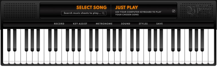 standard free virtual piano