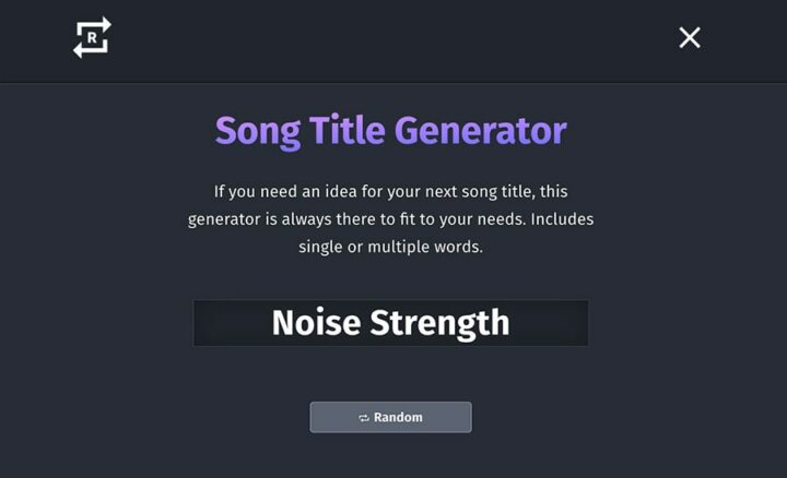 15 Free Song Name Generators To Get Song Titles In Seconds
