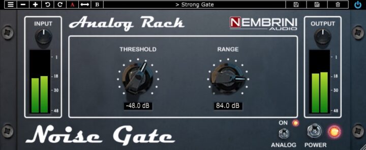 Analog Rack Noise Gate