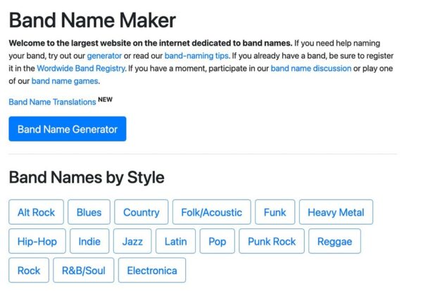 random band name generator