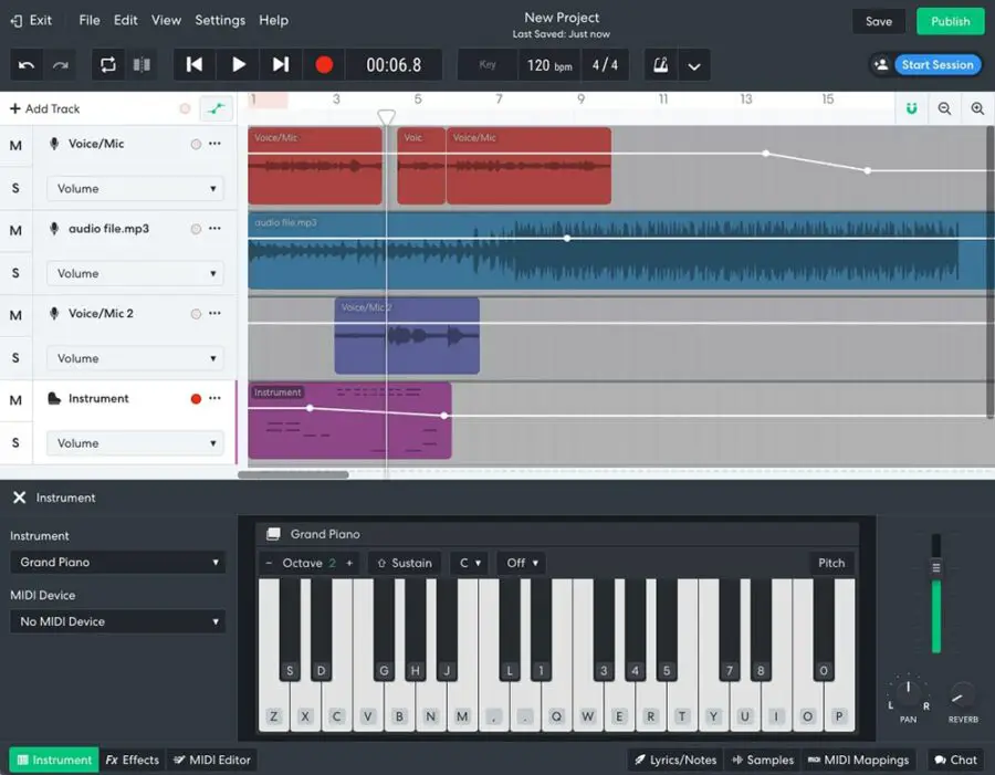 bandlab software for pc