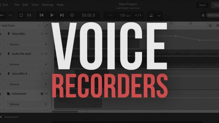 free online voice recorder editor