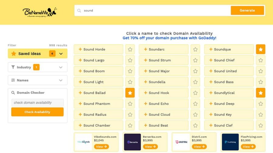 30 FREE Band Name Generators For Band Name Ideas