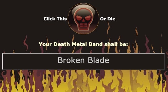 Death Metal Band Generator
