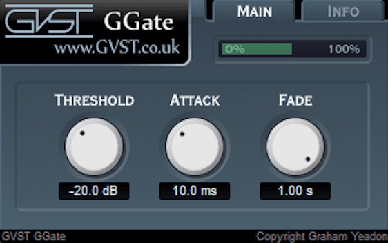 GVST GGate VST Plugin