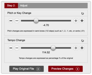 video pitch changer online free