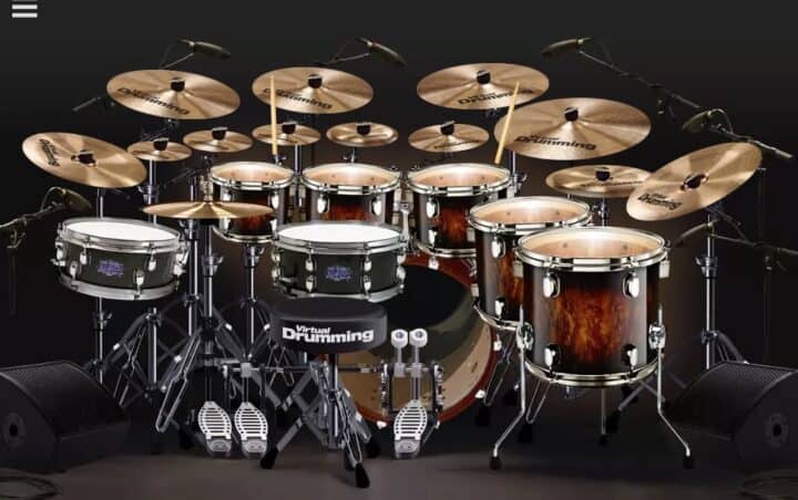 Mike Portnoy Virtual Drum Set - Online Drum Simulator