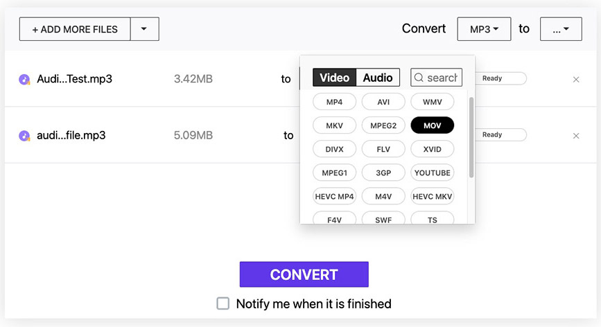 convert mmf files