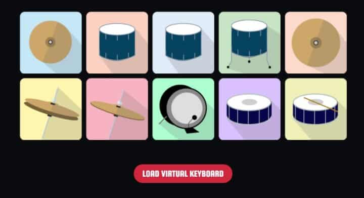 10 Free Online Virtual Drum Sets For Virtual Drumming