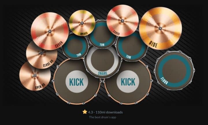 10 Free Online Virtual Drum Sets For Virtual Drumming