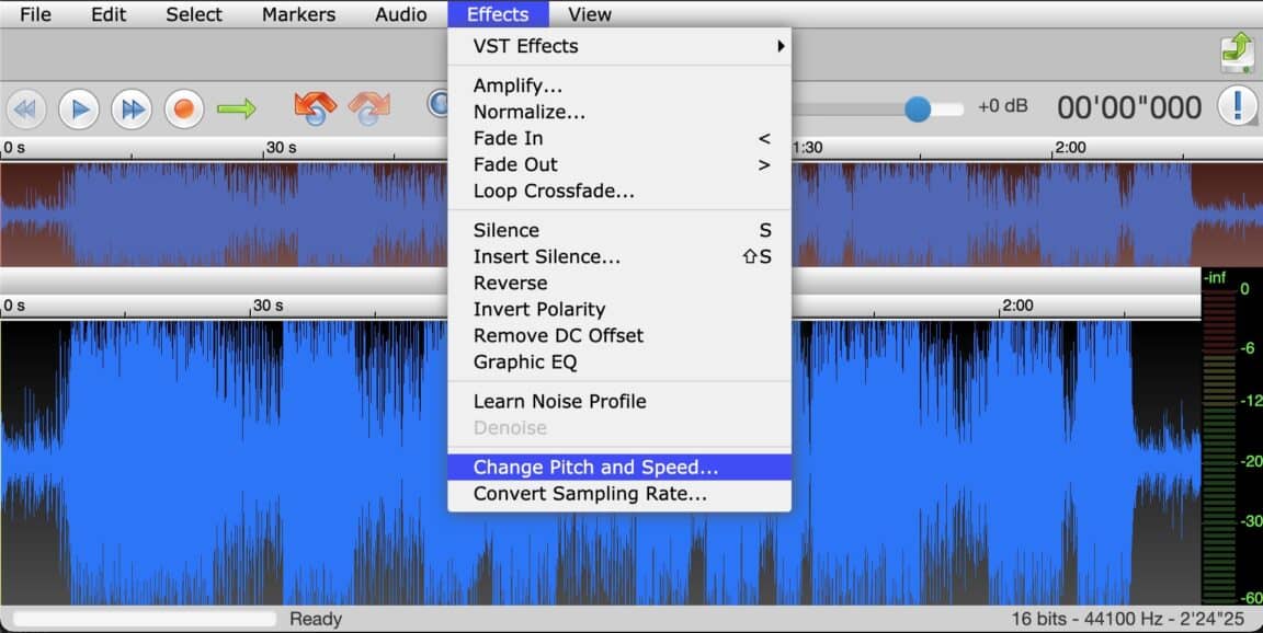 twistedwave .wav file