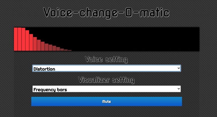 Voice-Change-O-Matic
